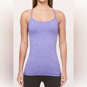 Lululemon Heathered Light Purple Camisole